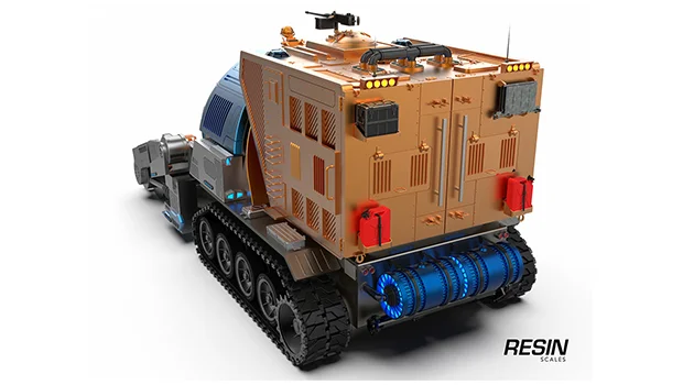 Chrono Miner RA2 1:35 scale resin kit